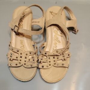 Dolce Vita Tan Studded Women's Sandals